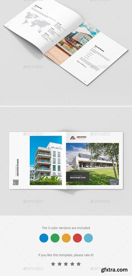 GraphicRiver - Architeo – Architecture and Interior Brochure Square 21286652