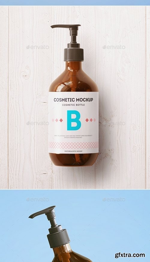 GraphicRiver - Cosmetic Bottle Mock-up - Dispenser Bottle 21280835