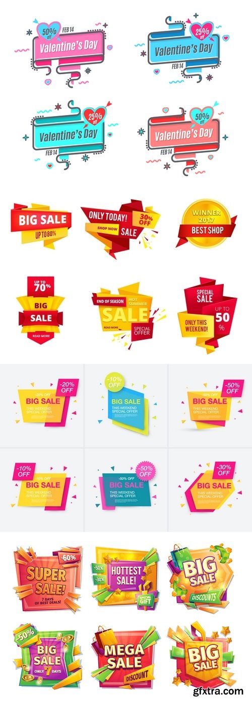 Vectors - Sale Different Elements 51