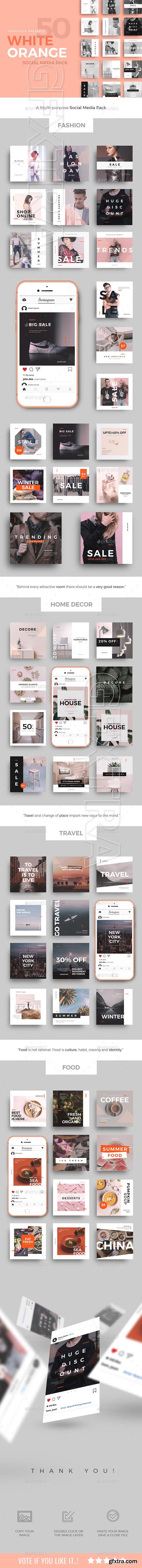 GraphicRiver - 50 Instagram Banners 21276466