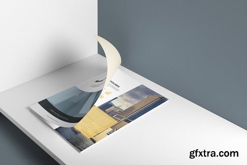 Portrait Brochure Mockup Vol 2