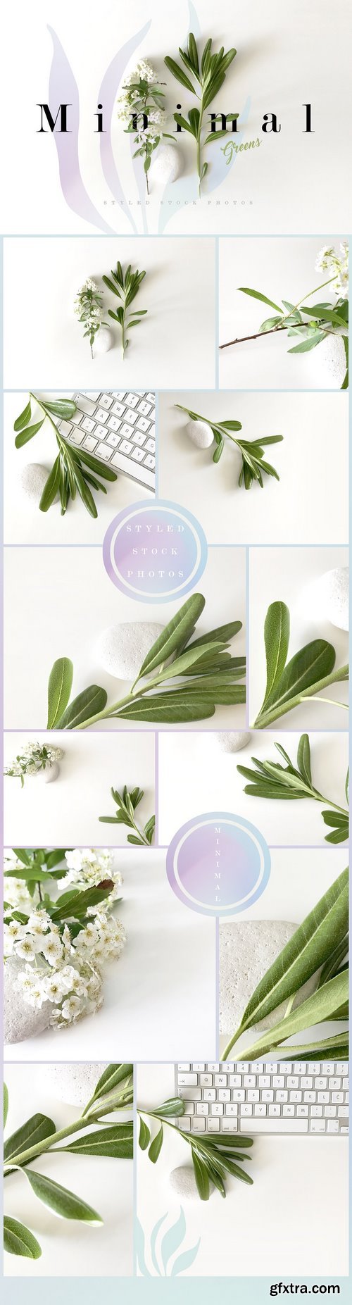 CM - Minimal Greens styled stock photos 1447419