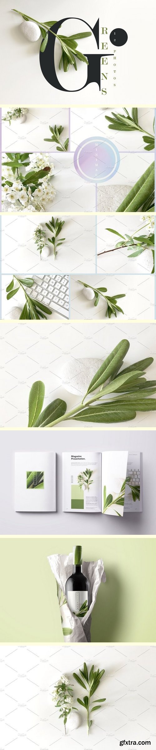 CM - Minimal Greens styled stock photos 1447419