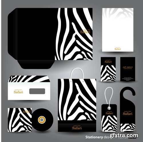 Stationery Set Design #1, 25xEPS