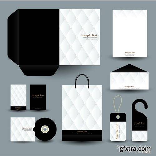 Stationery Set Design #1, 25xEPS