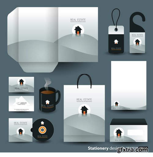 Stationery Set Design #2, 25xEPS