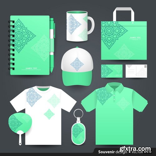 Stationery Set Design #2, 25xEPS