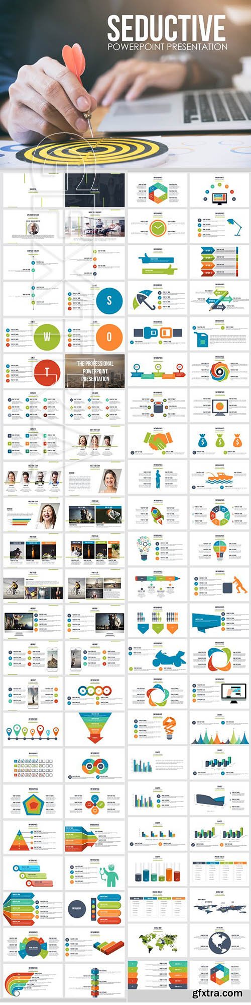 CreativeMarket - Seductive Powerpoint Presentation 2219405