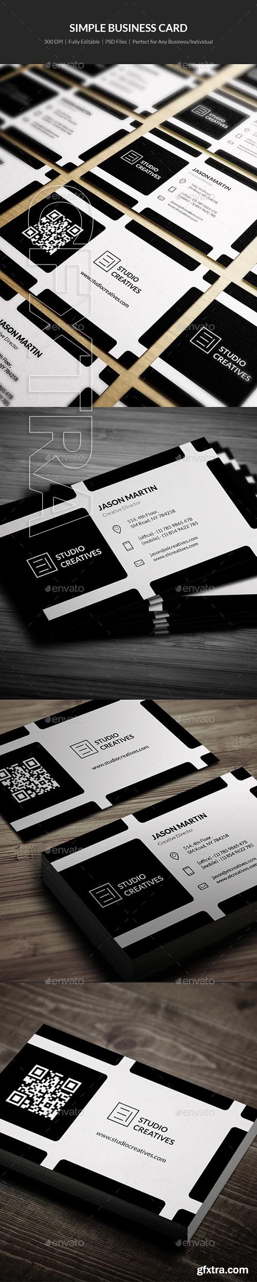 GraphicRiver - Simple Business Card - 13 21281251