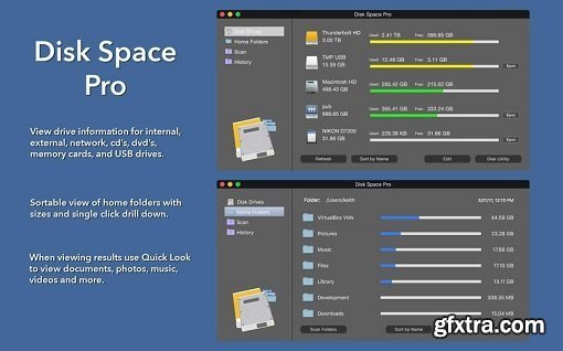 Disk Space Pro v2.5.1 (macOS)