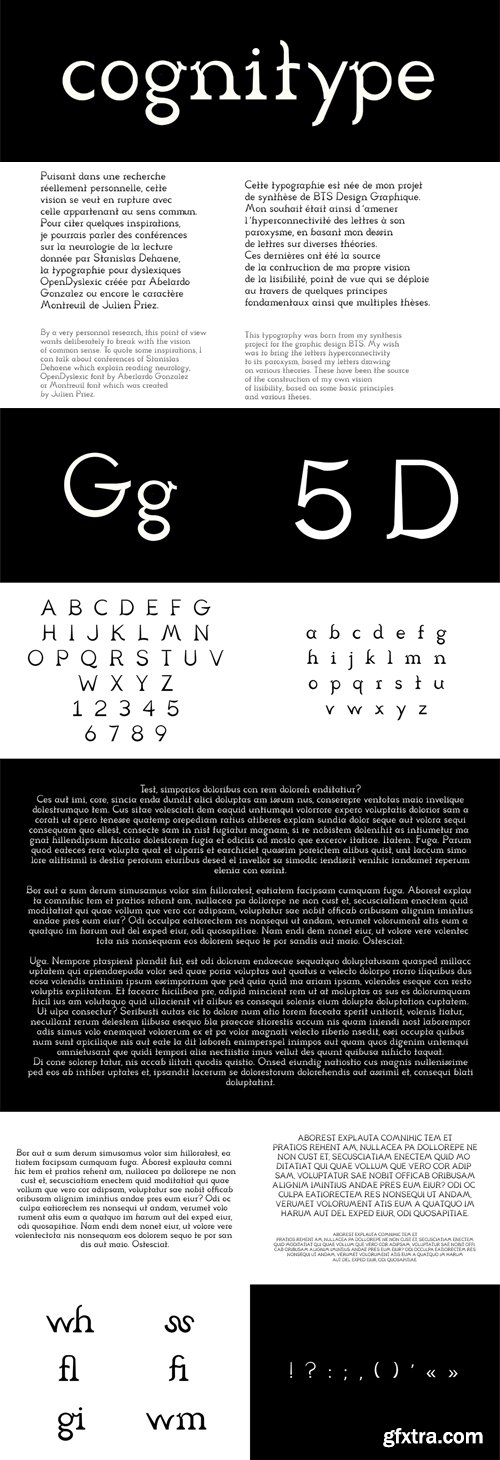 Cognitype Serif Typeface