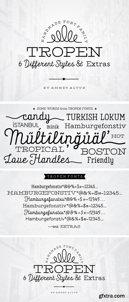 Tropen Font Family