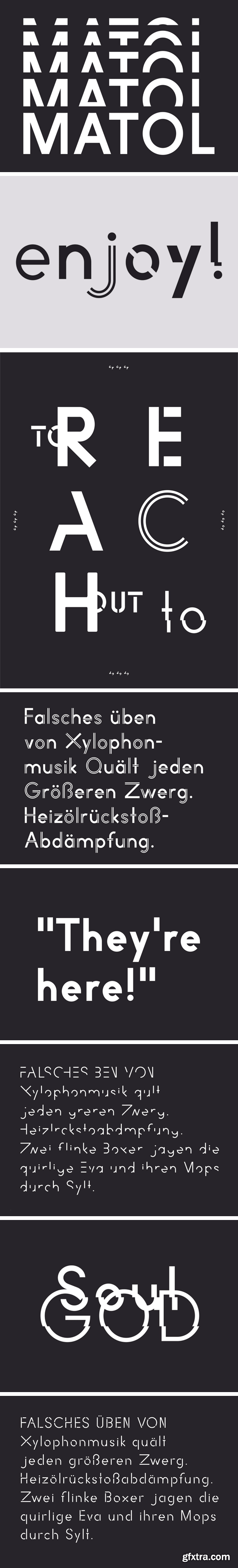 Matol Font Family