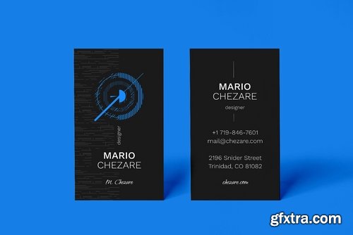 CM - Chezare B. 8 Business Card Templates 2207367