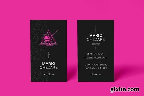 CM - Chezare B. 8 Business Card Templates 2207367