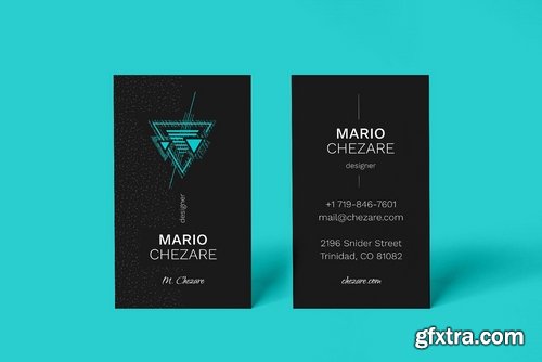 CM - Chezare B. 8 Business Card Templates 2207367