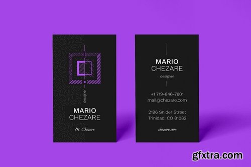 CM - Chezare B. 8 Business Card Templates 2207367