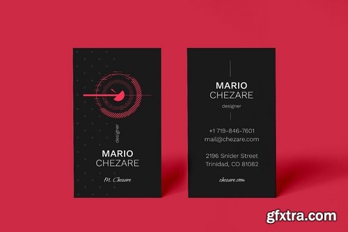 CM - Chezare B. 8 Business Card Templates 2207367