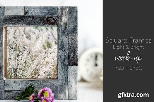 CM - Square Frames - Bright - Mock Up Set 2209341