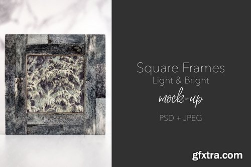 CM - Square Frames - Bright - Mock Up Set 2209341