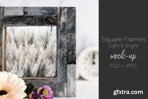 CM - Square Frames - Bright - Mock Up Set 2209341