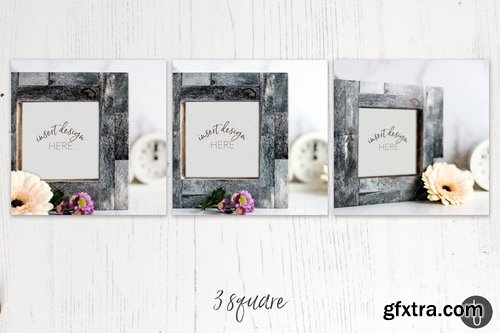 CM - Square Frames - Bright - Mock Up Set 2209341