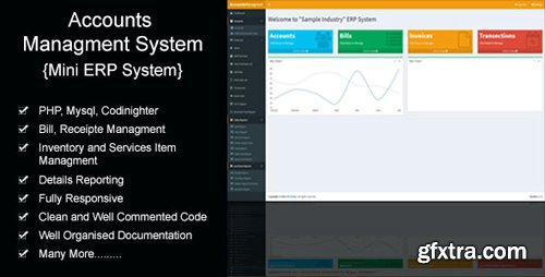 CodeCanyon - Accounts Managment System v1.0 - 17960528