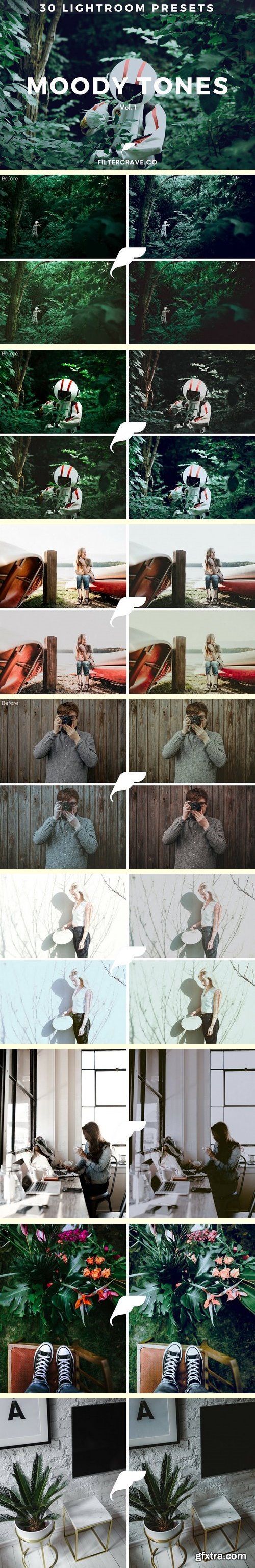 CM - 30 Moody Lightroom Presets I 1982564