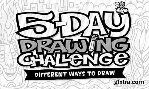 5-Day Drawing Challenge: Different Ways to Draw