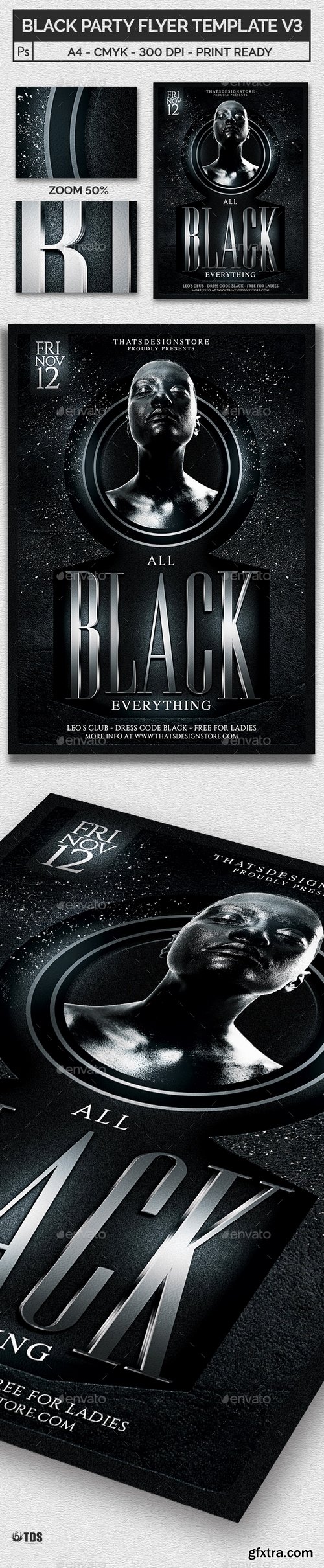 Graphicriver - Black Party Flyer Template V3 19951559