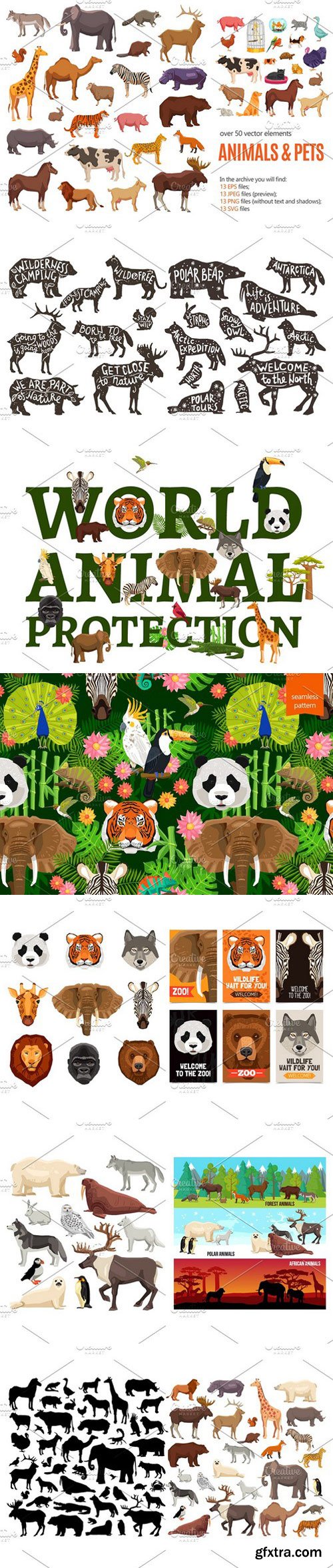 CM - Sale! Wild Animals and Pets Set 2154658