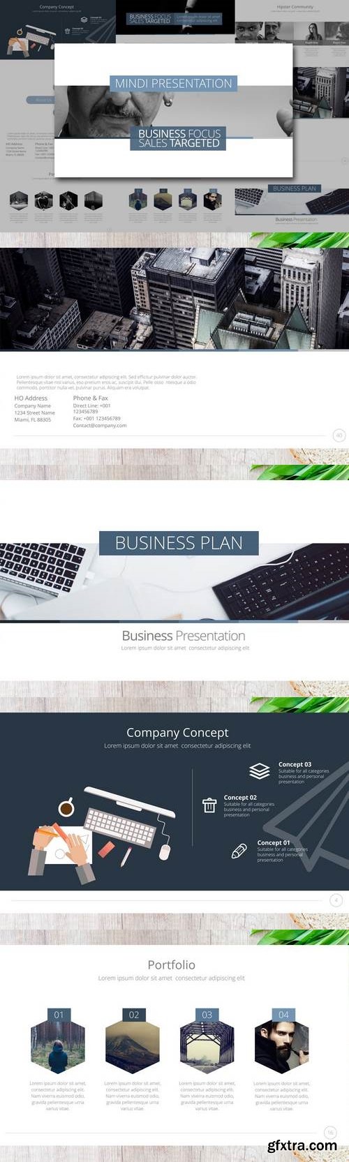 Mindi Powerpoint Template