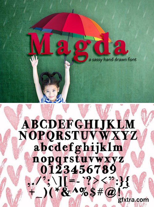 CM - Magda Hand Drawn Font 2154797