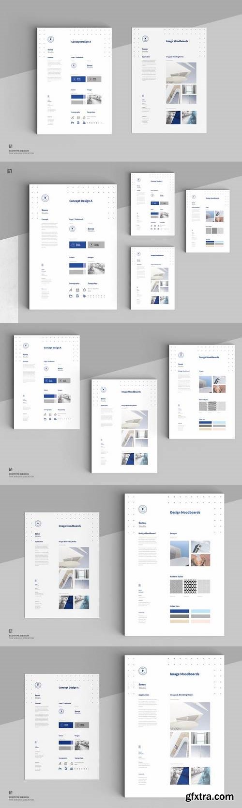 Concept Design Mood Board Templates