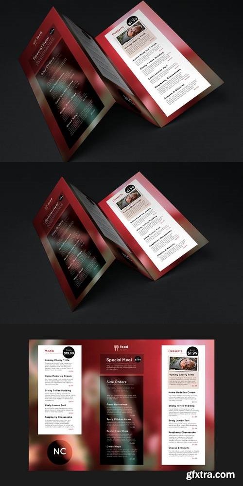 Nightclub Food Menu Template