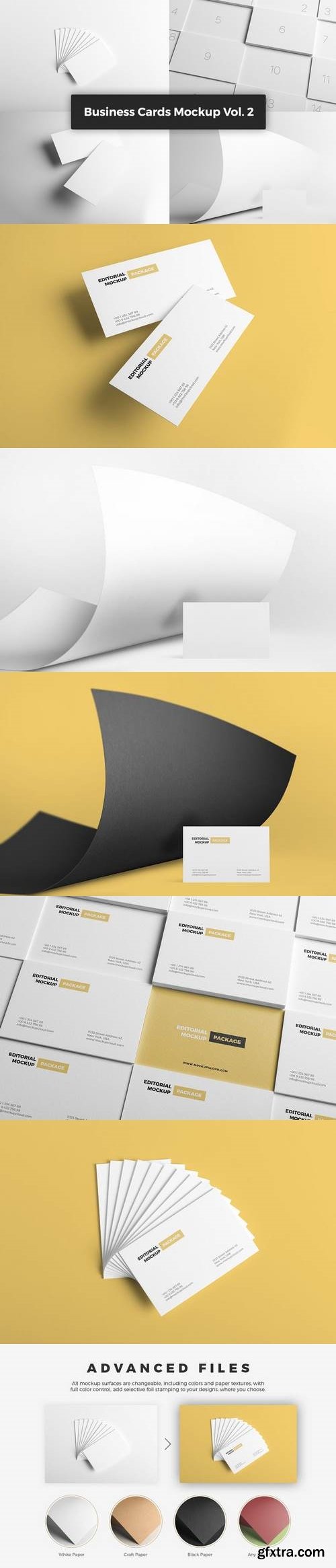 Business Cards Mockup Vol. 2