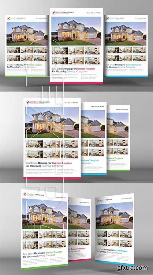 CreativeMarket - Real Estate Flyer Template 2219161