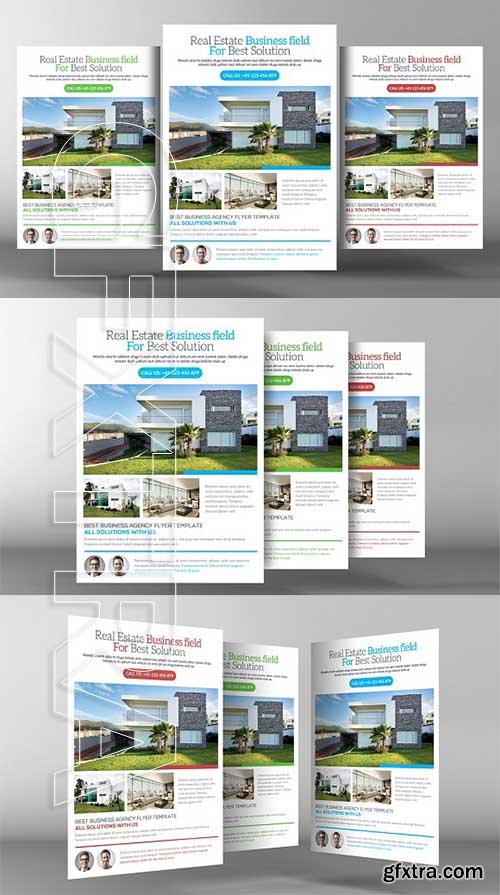 CreativeMarket - Real Estate Flyer Template 2219331