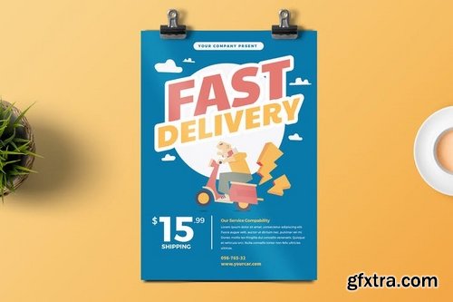 Delivery Service Flyer