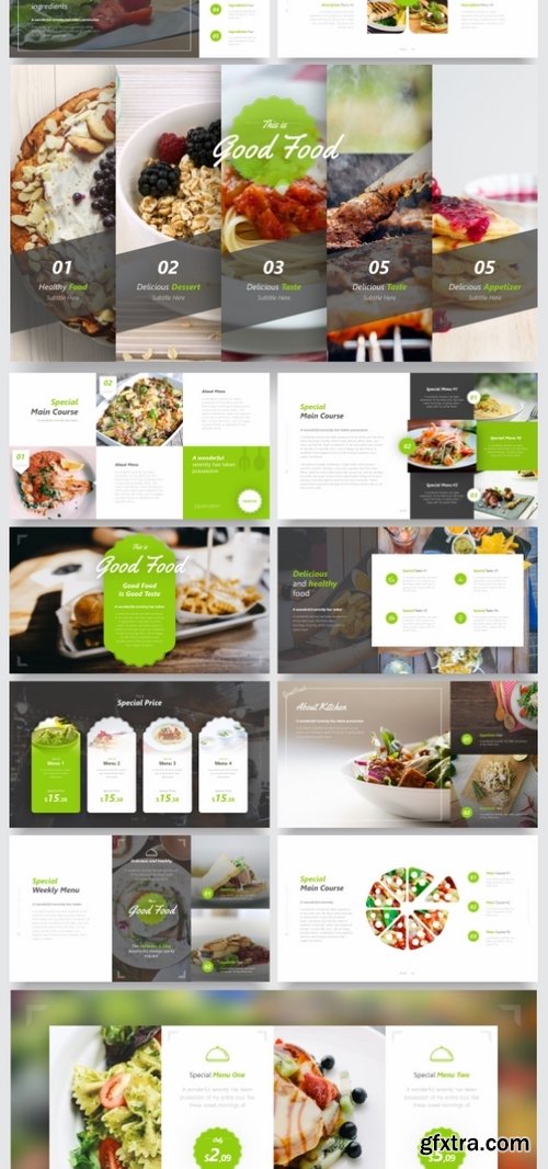 GraphicRiver - Good Food Presentation Template 20358826