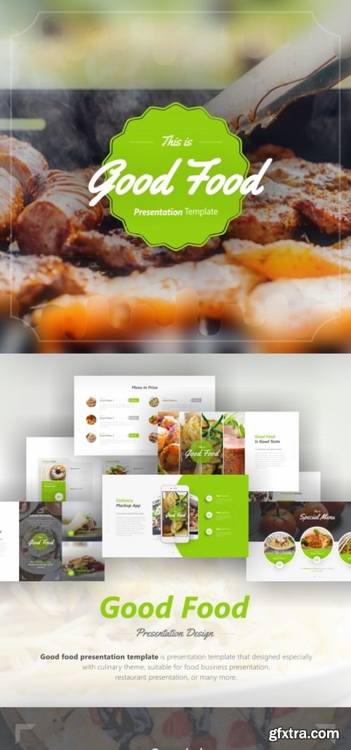 GraphicRiver - Good Food Presentation Template 20358826