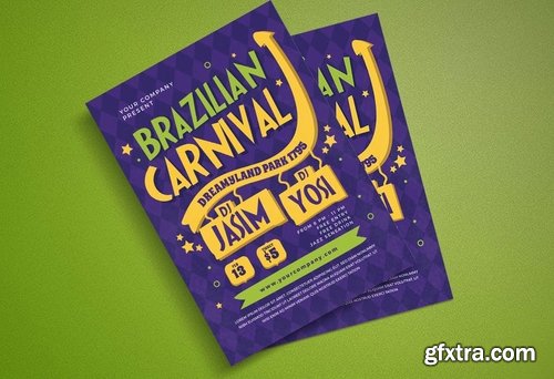 Brazilian Carnival Flyer