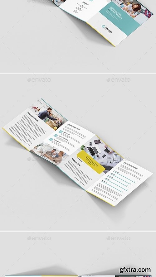 GraphicRiver - Brochure – Creative Agency 4-Fold A5 21301425