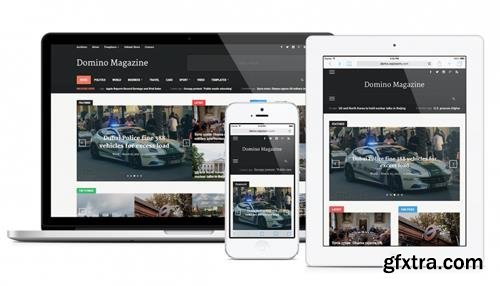 WPZoom - Domino Magazine v2.0.3 - WordPress Theme