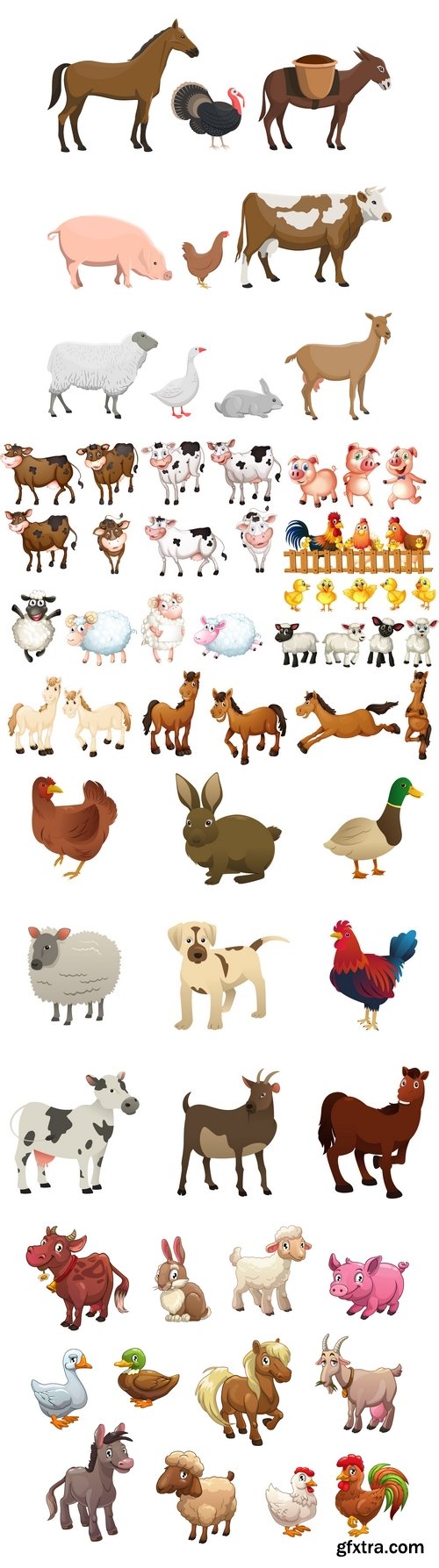 Vectors - Animals on the Farm 20