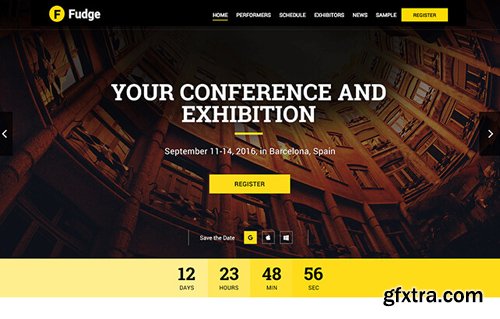 ShowThemes - Fudge 2 v1.2.7 - WordPress Event Theme