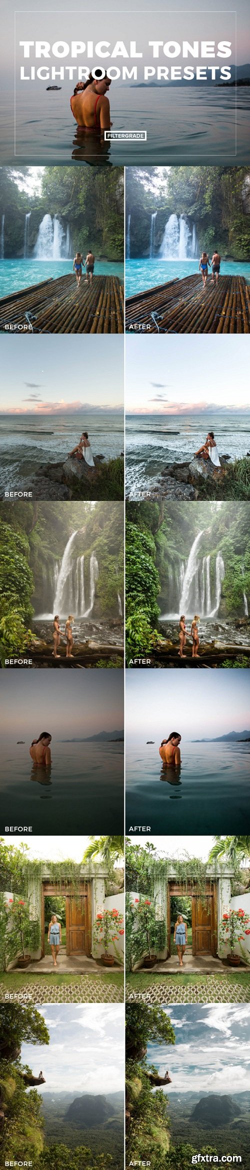 Haylsa Tropical Lightroom Presets