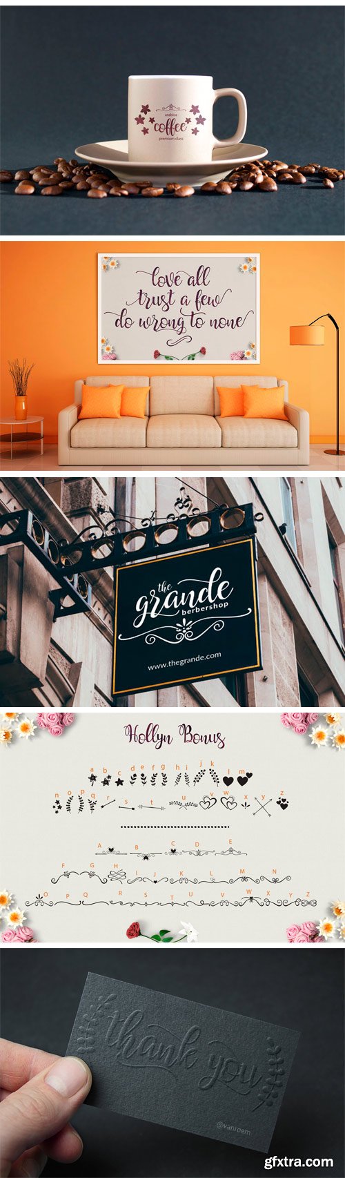 Creativefabrica - Hollyn Font