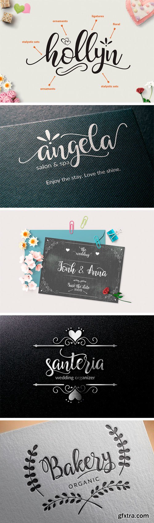 Creativefabrica - Hollyn Font