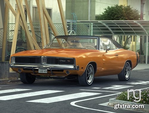 Dodge Charger RT69 3d Model